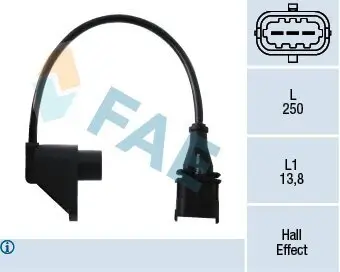 Sensor, Nockenwellenposition FAE 79232 Bild Sensor, Nockenwellenposition FAE 79232