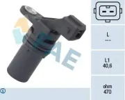 Sensor, Motordrehzahl FAE 79250