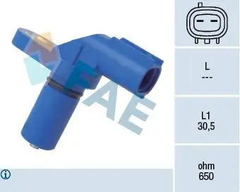 Drehzahlsensor, Automatikgetriebe FAE 79255 Bild Drehzahlsensor, Automatikgetriebe FAE 79255