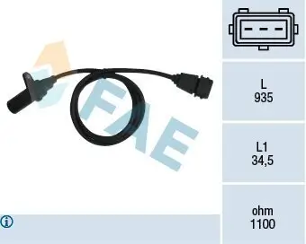 Impulsgeber, Kurbelwelle FAE 79295 Bild Impulsgeber, Kurbelwelle FAE 79295