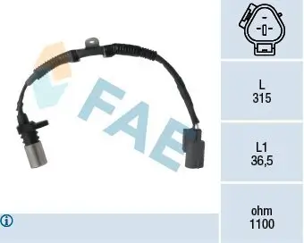 Impulsgeber, Kurbelwelle FAE 79299