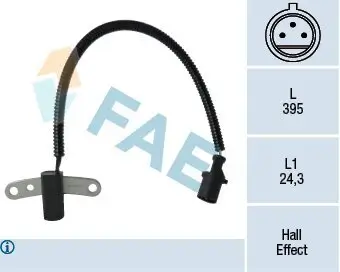 Impulsgeber, Kurbelwelle FAE 79305 Bild Impulsgeber, Kurbelwelle FAE 79305
