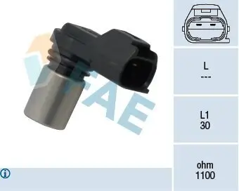 Sensor, Nockenwellenposition FAE 79315 Bild Sensor, Nockenwellenposition FAE 79315