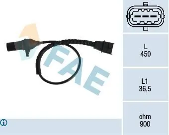 Impulsgeber, Kurbelwelle FAE 79333 Bild Impulsgeber, Kurbelwelle FAE 79333