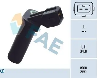 Impulsgeber, Kurbelwelle FAE 79344 Bild Impulsgeber, Kurbelwelle FAE 79344