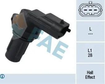 Sensor, Nockenwellenposition FAE 79349 Bild Sensor, Nockenwellenposition FAE 79349