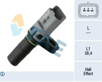 Drehzahlsensor, Schaltgetriebe FAE 79468 Bild Drehzahlsensor, Schaltgetriebe FAE 79468