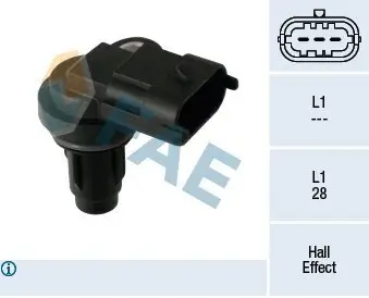 Sensor, Nockenwellenposition FAE 79477 Bild Sensor, Nockenwellenposition FAE 79477