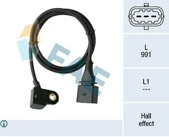 Sensor, Nockenwellenposition FAE 79491 Bild Sensor, Nockenwellenposition FAE 79491