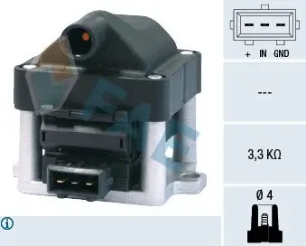 Zündspule FAE 80200 Bild Zündspule FAE 80200