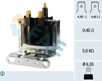 Zündspule FAE 80261 Bild Zündspule FAE 80261