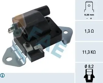 Zündspule FAE 80319 Bild Zündspule FAE 80319