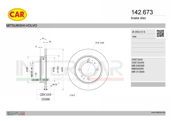 Wasserpumpe, Motorkühlung CAR 332403 Bild Wasserpumpe, Motorkühlung CAR 332403