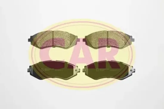 Bremsbelagsatz, Scheibenbremse Vorderachse CAR PNT017 Bild Bremsbelagsatz, Scheibenbremse Vorderachse CAR PNT017