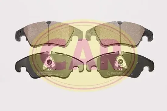 Bremsbelagsatz, Scheibenbremse Vorderachse CAR PNT0241 Bild Bremsbelagsatz, Scheibenbremse Vorderachse CAR PNT0241