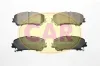 Bremsbelagsatz, Scheibenbremse Vorderachse CAR PNT1512