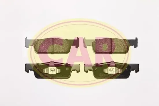 Bremsbelagsatz, Scheibenbremse Vorderachse CAR PNT2071 Bild Bremsbelagsatz, Scheibenbremse Vorderachse CAR PNT2071