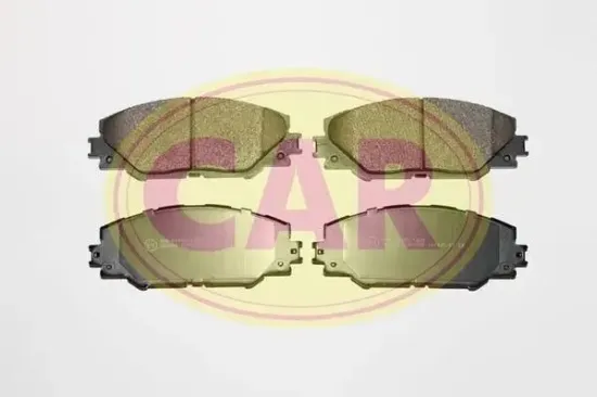 Bremsbelagsatz, Scheibenbremse Vorderachse CAR PNT2821 Bild Bremsbelagsatz, Scheibenbremse Vorderachse CAR PNT2821