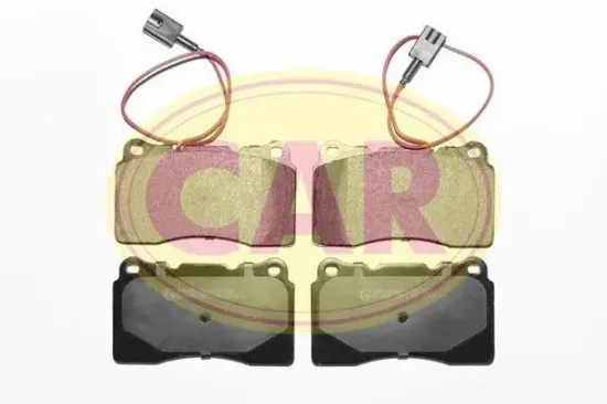Bremsbelagsatz, Scheibenbremse Vorderachse CAR PNT3931 Bild Bremsbelagsatz, Scheibenbremse Vorderachse CAR PNT3931