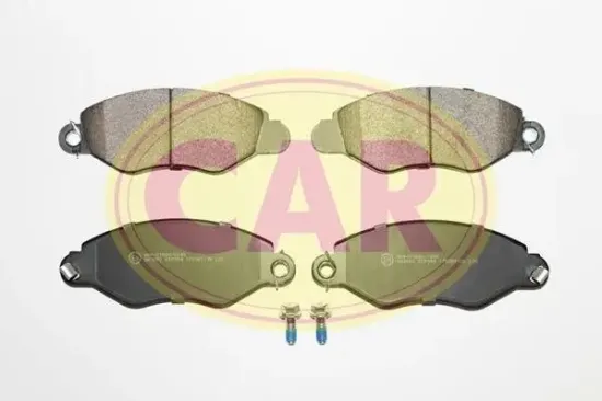 Bremsbelagsatz, Scheibenbremse Vorderachse CAR PNT499 Bild Bremsbelagsatz, Scheibenbremse Vorderachse CAR PNT499
