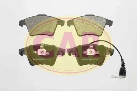 Bremsbelagsatz, Scheibenbremse Vorderachse CAR PNT6351 Bild Bremsbelagsatz, Scheibenbremse Vorderachse CAR PNT6351