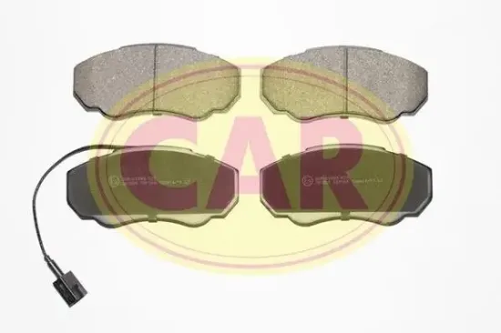 Bremsbelagsatz, Scheibenbremse Vorderachse CAR PNT669 Bild Bremsbelagsatz, Scheibenbremse Vorderachse CAR PNT669