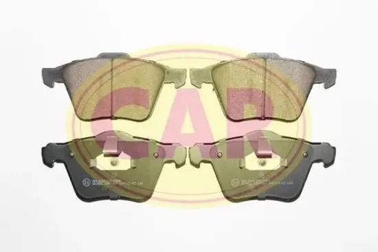 Bremsbelagsatz, Scheibenbremse Vorderachse CAR PNT7051 Bild Bremsbelagsatz, Scheibenbremse Vorderachse CAR PNT7051