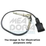 Sensor, Abgastemperatur MEAT & DORIA 11995E