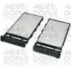 Filter, Innenraumluft MEAT & DORIA 17058F-X2