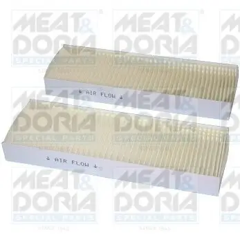 Filter, Innenraumluft MEAT & DORIA 17141-X2 Bild Filter, Innenraumluft MEAT & DORIA 17141-X2