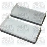 Filter, Innenraumluft MEAT & DORIA 17168F-X2