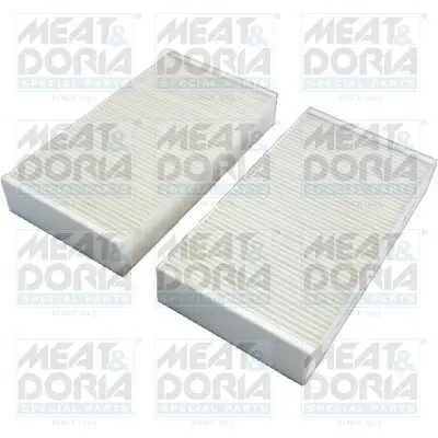 Filter, Innenraumluft MEAT & DORIA 17293-X2 Bild Filter, Innenraumluft MEAT & DORIA 17293-X2