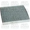 Filter, Innenraumluft MEAT & DORIA 17299K