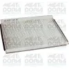 Filter, Innenraumluft MEAT & DORIA 17465