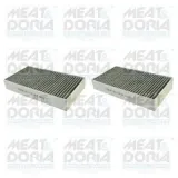 Filter, Innenraumluft MEAT & DORIA 17551K-X2