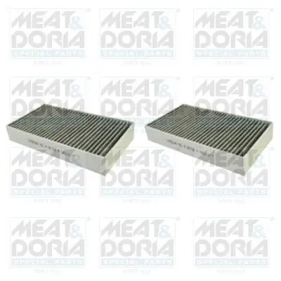Filter, Innenraumluft MEAT & DORIA 17551K-X2 Bild Filter, Innenraumluft MEAT & DORIA 17551K-X2