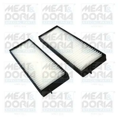 Filter, Innenraumluft MEAT & DORIA 17558F-X2 Bild Filter, Innenraumluft MEAT & DORIA 17558F-X2
