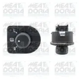 Schalter, Außenspiegelverstellung vorne links MEAT & DORIA 206028