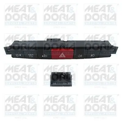 Warnblinkschalter MEAT & DORIA 206045