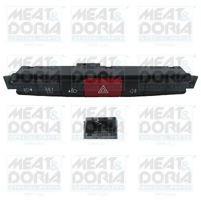 Warnblinkschalter MEAT & DORIA 206046 Bild Warnblinkschalter MEAT & DORIA 206046