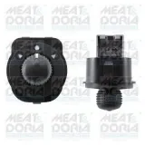 Schalter, Außenspiegelverstellung 12 V MEAT & DORIA 206160