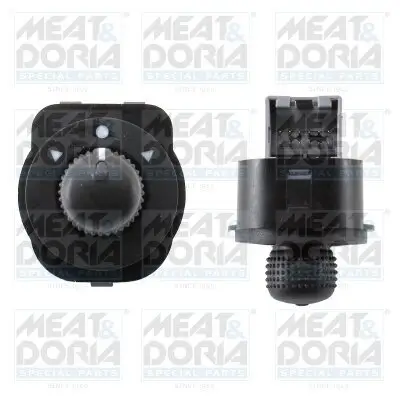 Schalter, Außenspiegelverstellung 12 V MEAT & DORIA 206160 Bild Schalter, Außenspiegelverstellung 12 V MEAT & DORIA 206160