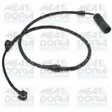 Warnkontakt, Bremsbelagverschleiß Vorderachse rechts Vorderachse links MEAT & DORIA 212007