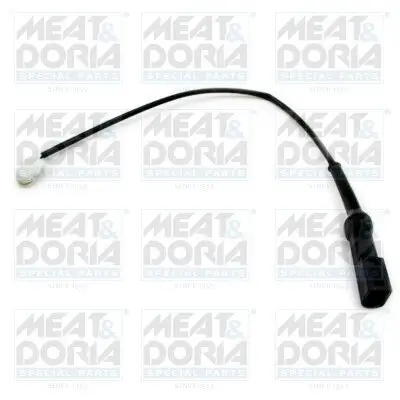 Warnkontakt, Bremsbelagverschleiß Hinterachse MEAT & DORIA 212114