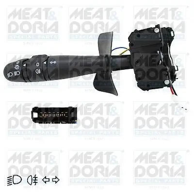 Lenkstockschalter MEAT & DORIA 23406 Bild Lenkstockschalter MEAT & DORIA 23406