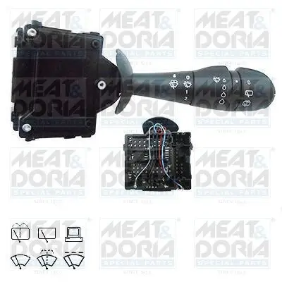 Lenkstockschalter MEAT & DORIA 23547 Bild Lenkstockschalter MEAT & DORIA 23547