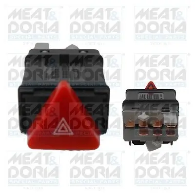 Warnblinkschalter MEAT & DORIA 23606 Bild Warnblinkschalter MEAT & DORIA 23606