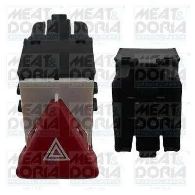 Warnblinkschalter MEAT & DORIA 23633 Bild Warnblinkschalter MEAT & DORIA 23633