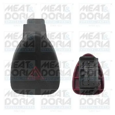 Warnblinkschalter MEAT & DORIA 23641