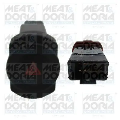 Warnblinkschalter MEAT & DORIA 23644 Bild Warnblinkschalter MEAT & DORIA 23644